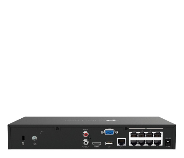 TP-Link VIGI NVR1008H-8P 8-kanałowy sieciowy rejestrator wideo PoE+ - 1201342 - zdjęcie 2